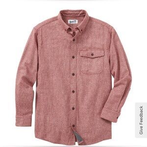Duluth Trading Free Swingin' Twist Cotton Relaxed Fit Shirt